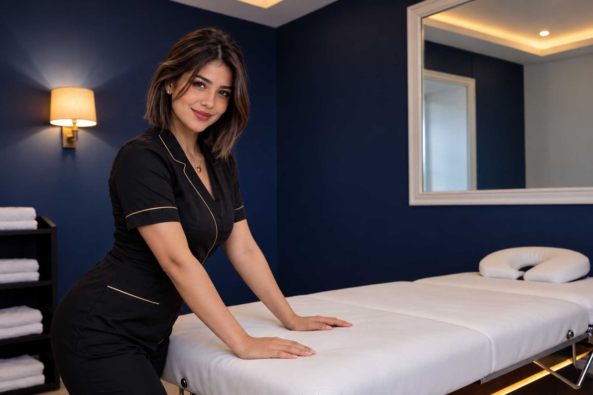 Professional massage studio in Maspalomas, Gran Canaria - Valentina, experienced massage therapist